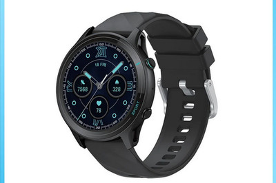 Smart Watch Sport Black Touch Screen Bluetooth Fitness Tracker for Android iOS