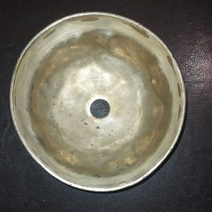 Intl. Silver Co. Silver plate Bowl 6 in. SEO-747 marked  W.I. Cook Hospital