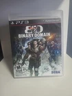 Binary Domain Sony PlayStation 3, PS3 (2012) CIB Tested