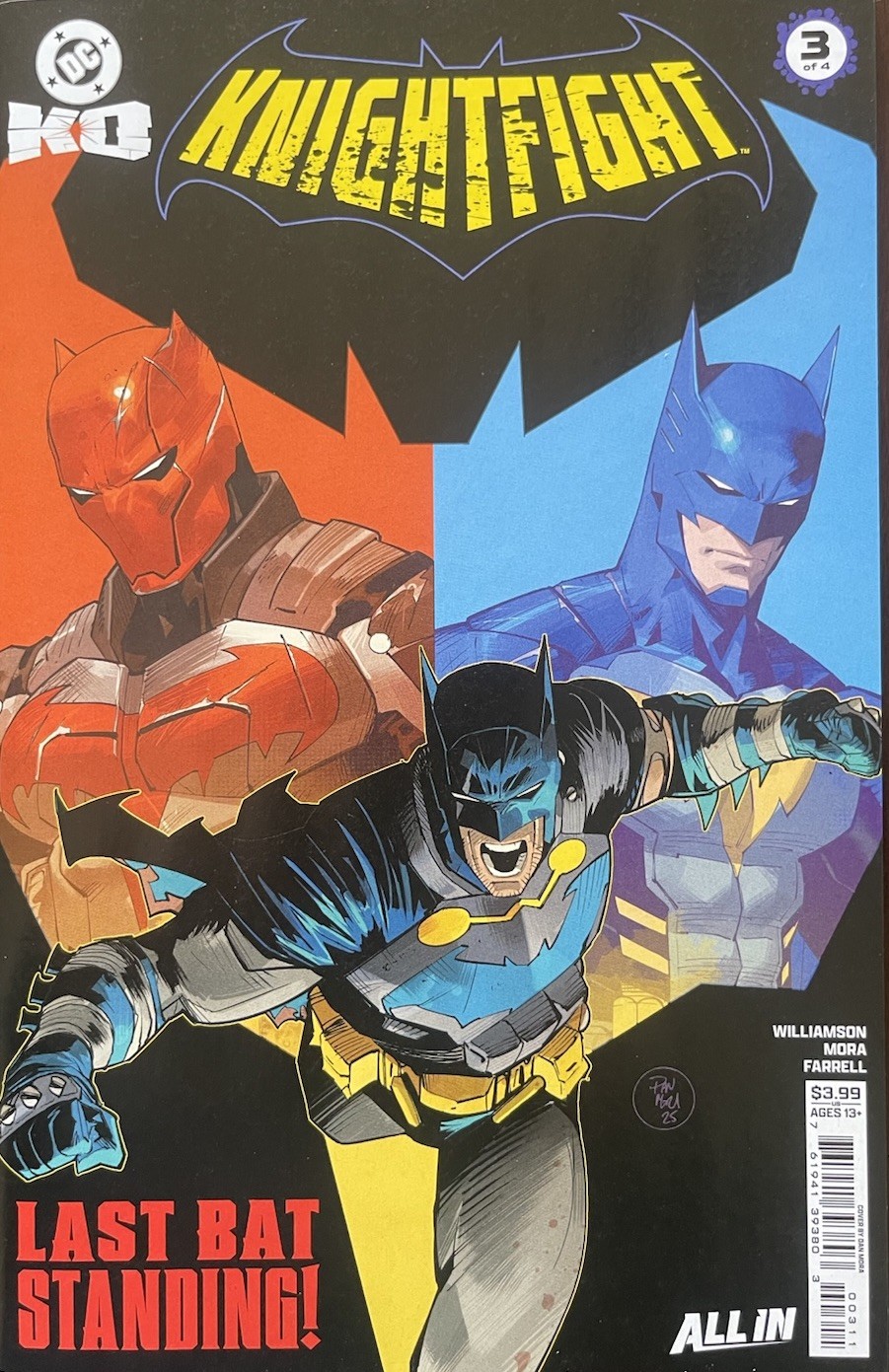 DC K.O.: Knightfight #3 NM 1st Print 1st Alfie🔥 🔑