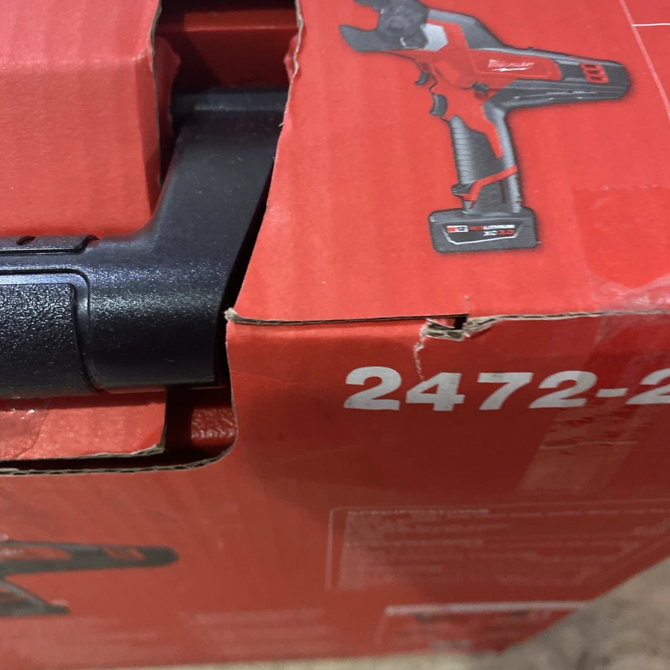 Milwaukee 2472-21XC M12 600 Mcm Cable Cutter - Red - Image 4 of 4