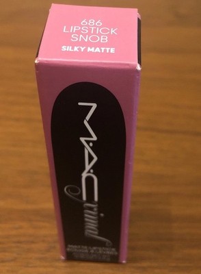 New! MAC Macximal Matte Lipstick 686 LIPSTICK SNOB Full Size BNIB Neutral Pink