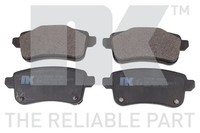 NK Bremsbelagsatz, Scheibenbremse 223976 FüR Renault