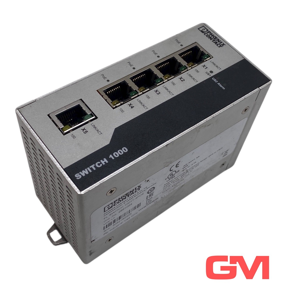 Phoenix Contact Industrial Ethernet Switch FL SWITCH 1001T-4POE 2891064 HW:17