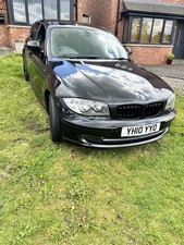 2010 BMW 1 Series 118D SE 5 Door Black E87