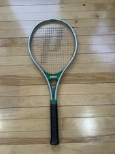 Vintage Prince Tennis Racquet Classic Series 110 w/ Cover Vintage 1979 Green