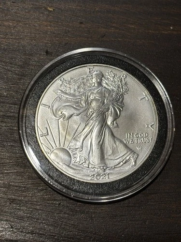 2021 1oz Silver Eagle $1 ☆ In Capsule ☆ .999 Fine Silver
