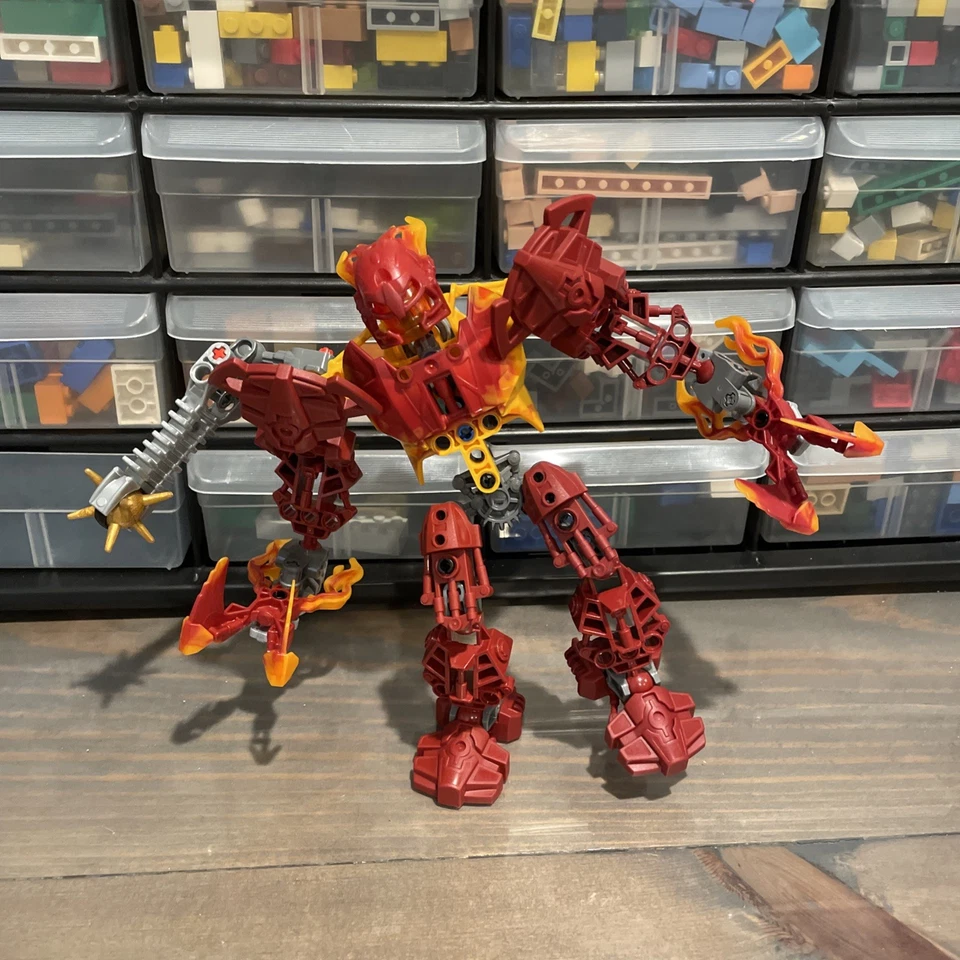 Lego Bionicle Glatorian 8979 Malum + 8978 Skrall con botes y manuales Foto 4 de 4