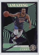 2021-22 Panini Illusions Amazing Emerald Stephen Curry #6 7y2