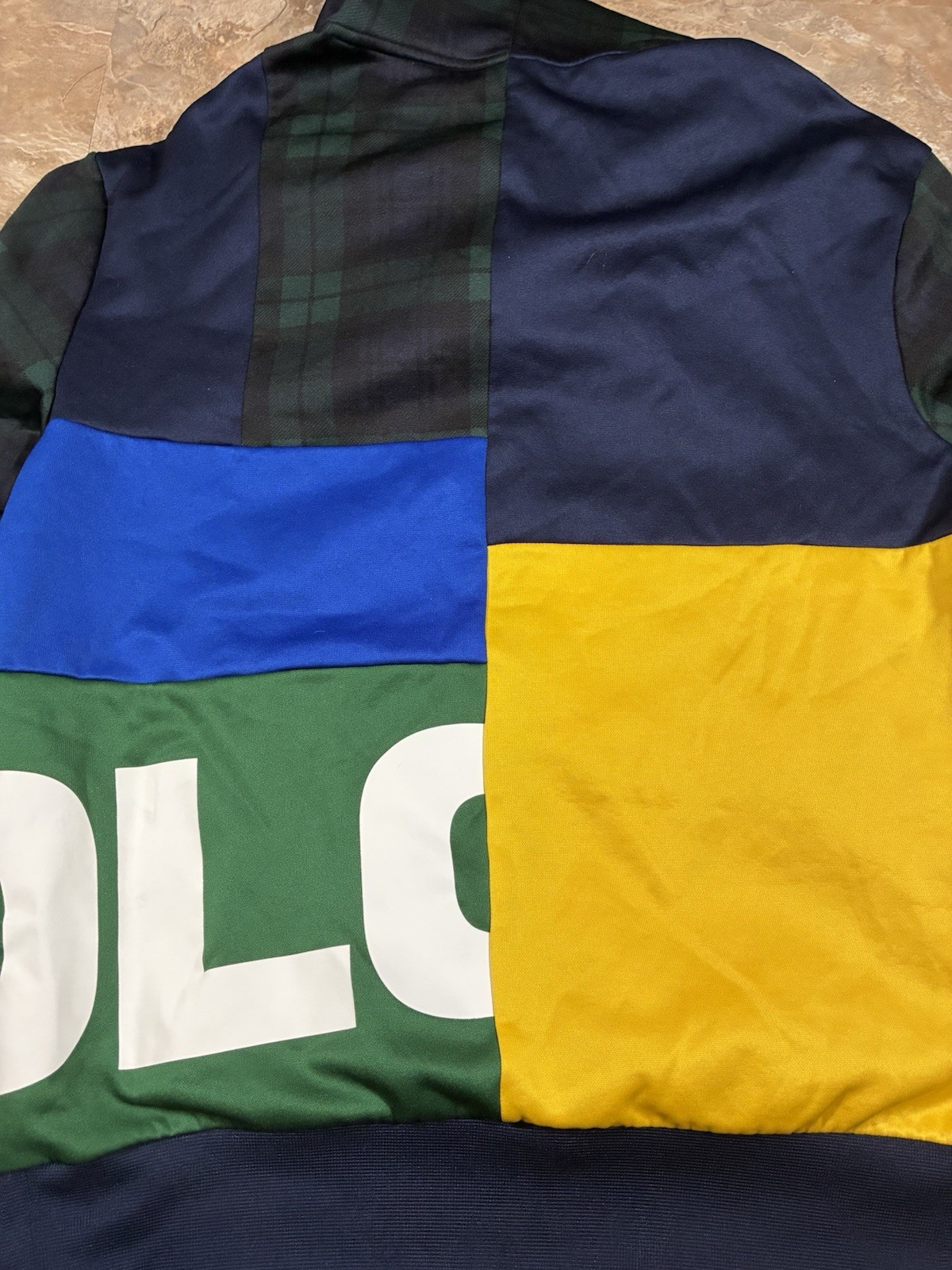 Polo Sport Performance Patchwork Color Block Hood… - image 5