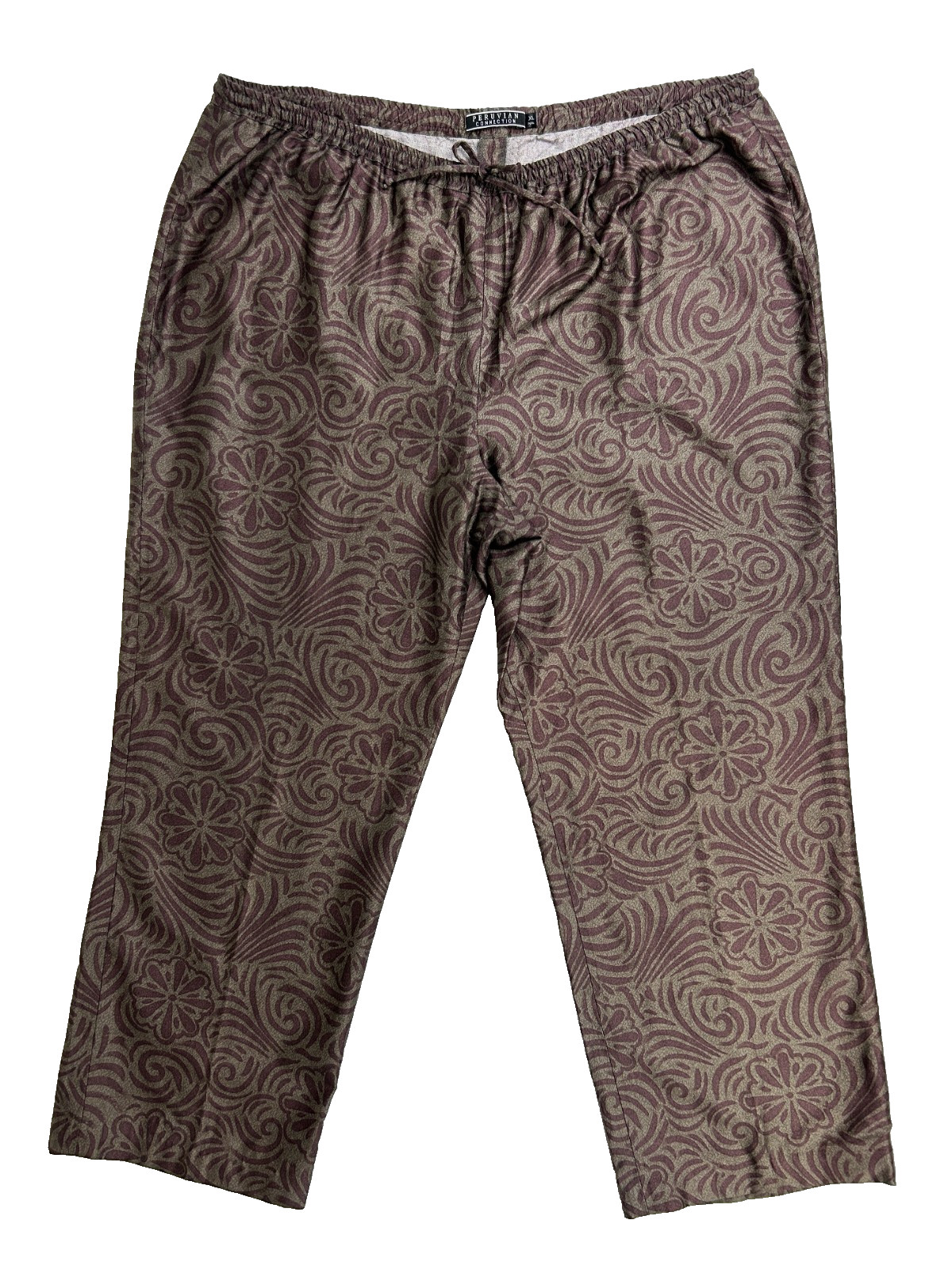 Peruvian Collection Relaxed Drawstring Waist Pant… - image 1
