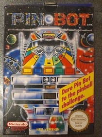 pin bot nintendo NES sans notice PAL boite UKV 🇬🇧 + cartouche FRA 🇨🇵
