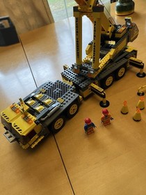 LEGO City XXL Mobile Crane 7249 In 2005 Used Retired 100% Complete