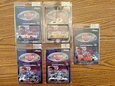 Lot Of 5 1997 Darrell Waltrip #17 Racing Action Platinum Series Nascar 1/64 NIP