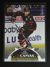2021-22 Upper Deck Series 2 - UD Canvas Team Canada Program of Excellence Black