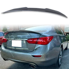 Painted PSM Style ABS Trunk Spoiler For Infiniti Q50 Sedan Graphite Shadow M KAD