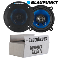 Lautsprecher Boxen Blaupunkt 2-Wege Auto KFZ Einbauset FüR Renault Clio 1 Heck