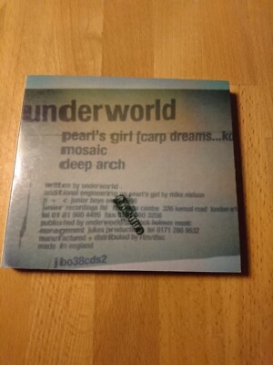 UNDERWORLD  PEARL´S  GIRL  (CARP   DREAMS..KOI)  DO  MAXI  CD  1996             