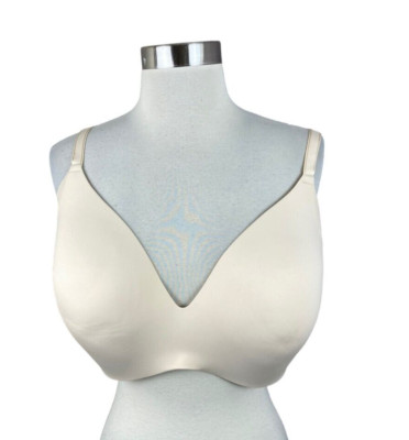 Knix NEW Wing Woman Contour Bra Size 8+ (40/42 F G) Beige Warm Sand Wireless