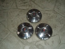 Lot Of 3 Oem Gm Dog Dish Hub Cap Hubcap 1972 1973 Pontiac 10-12 488630