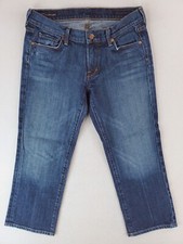 Citizens Of Humanity Jeans Womens 29 Blue Kelly 063 Cropped Low Waist Distressed