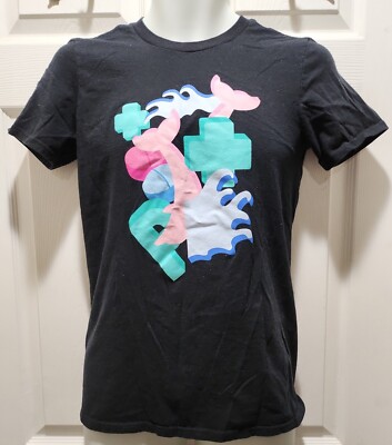 Women Pink Dolphin Clothing The Block Pill Tee Size Small UK