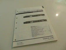 Yamaha Graphic Equalizer YDG2030 Parametric YDP2006 Service Manual Schematics