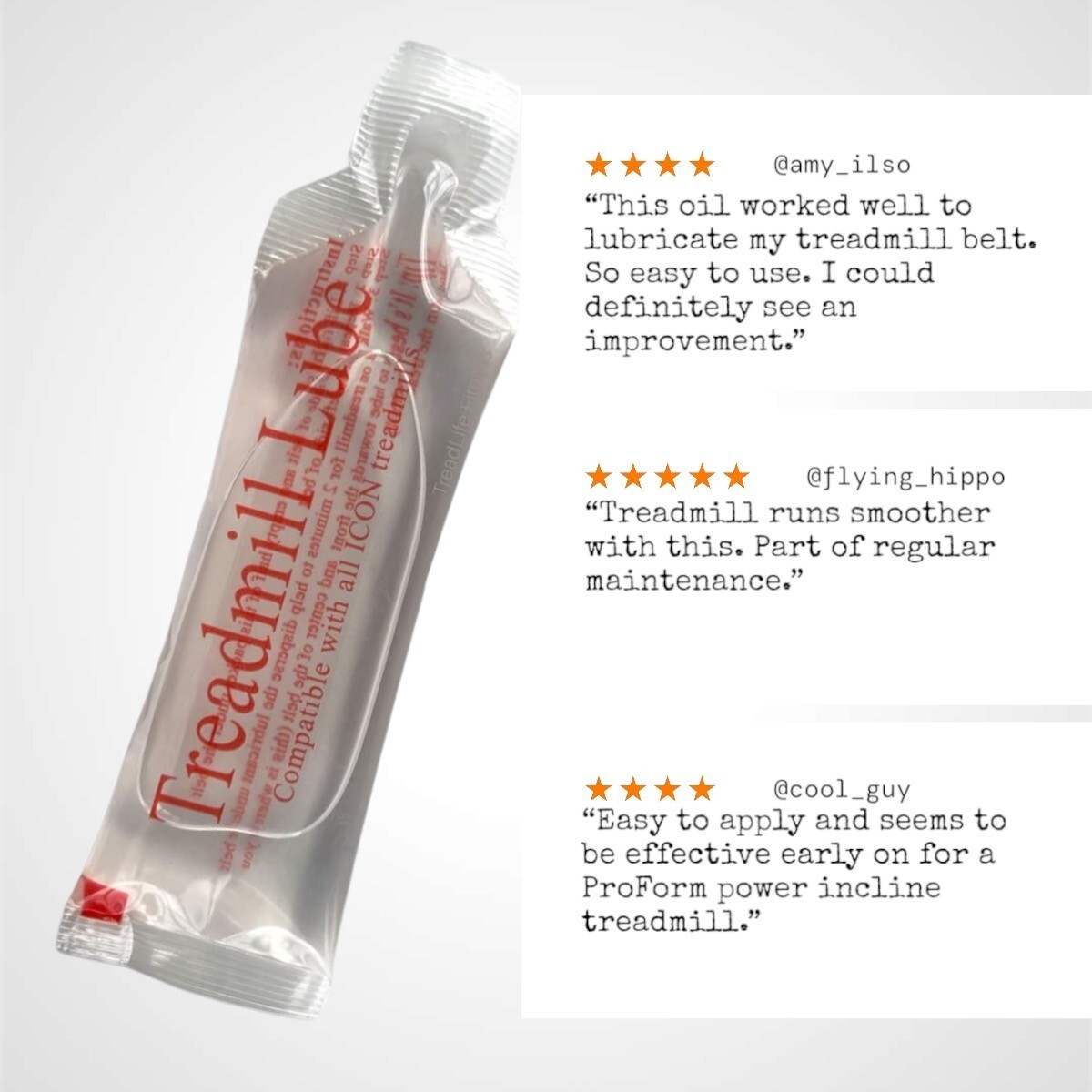 Treadmill Lubricant