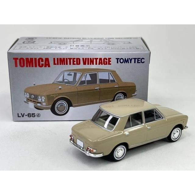 Tomica Limited Vintage Datsun Bluebird 1200 Deluxe Metal Diecast Car 1/64 LV-65d Foto 2 de 4