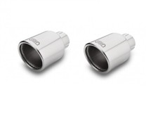 Endrohre Auspuffblenden Auspuff Blenden 100mm für AUDI Q1 Q2 Q3 Q5 Q7 Q8