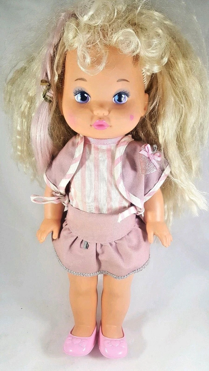 Vintage 1988 Mattel Lil' Little Miss Makeup Doll Girl Cheek Heart