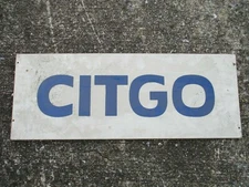 Vintage Citgo Gas Station Metal Sign Oil Automotive Repair shop