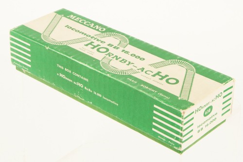 HORNBY ACHO OO 638 BoBo SNCF 16009 OVERHEAD ELECTRIC EXC RUNNER NR MINT BOXED | Condition: Used