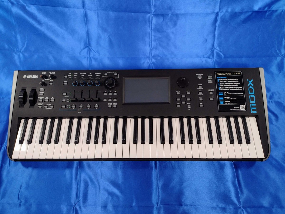 Yamaha MODX6 61鍵シンセサイザー YAMAHA MODX6+ 61鍵盤 バンド用キーボードならこれ