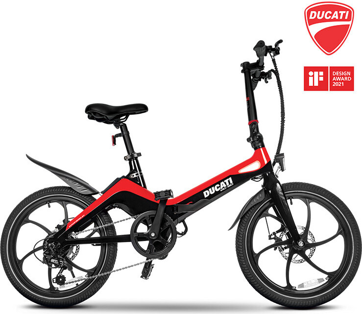 Ducati Bicicletta Senza Pedali Nome Argento Bicicletta Elettrica