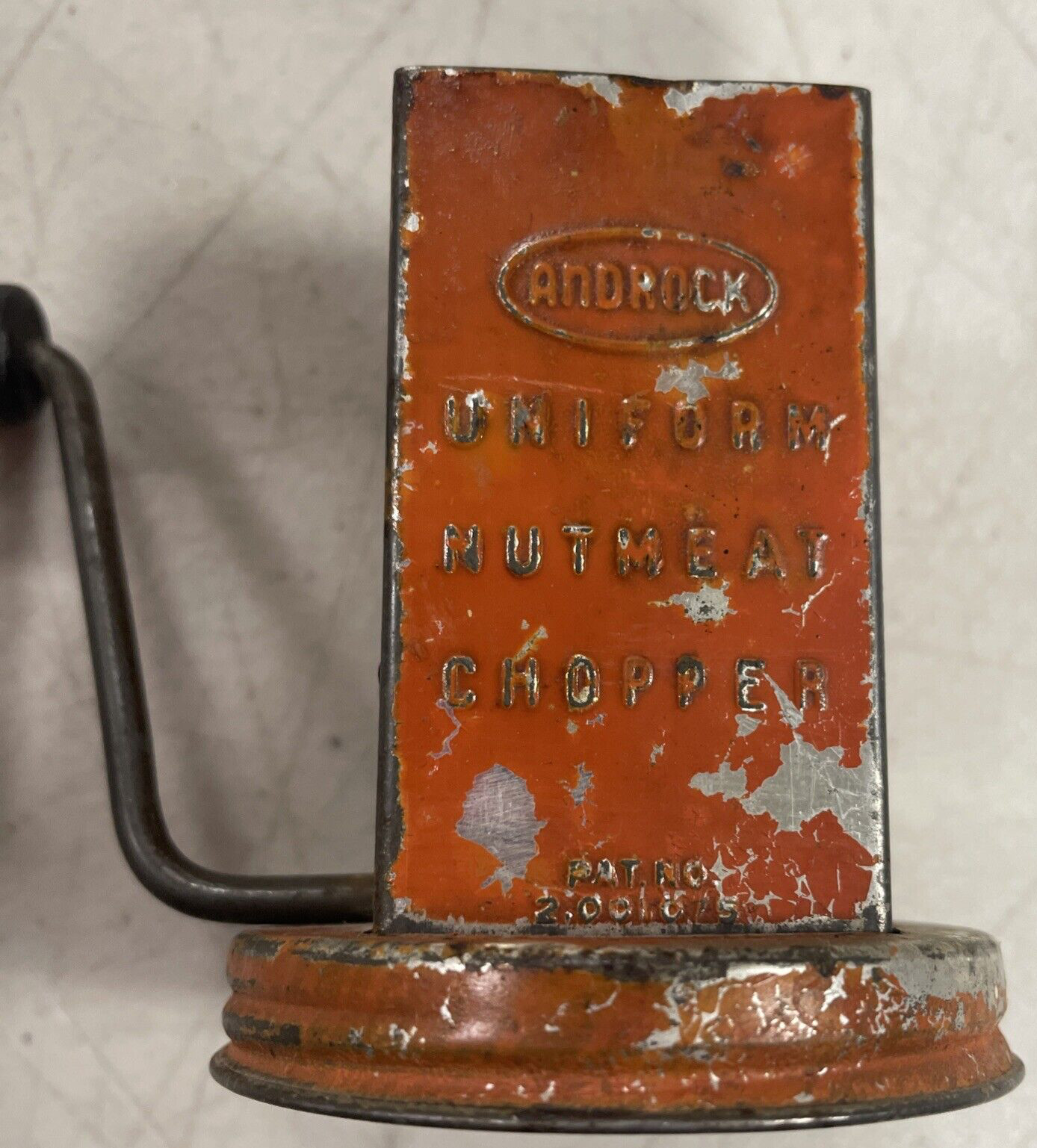 Androck Uniform Nutmeat Chopper Vintage