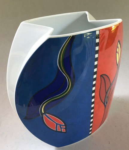 Antique Porcelain Vase Studio Line Jan van der Vaart Sanja Zivo Rosenthal ~1960 - Picture 2 of 12