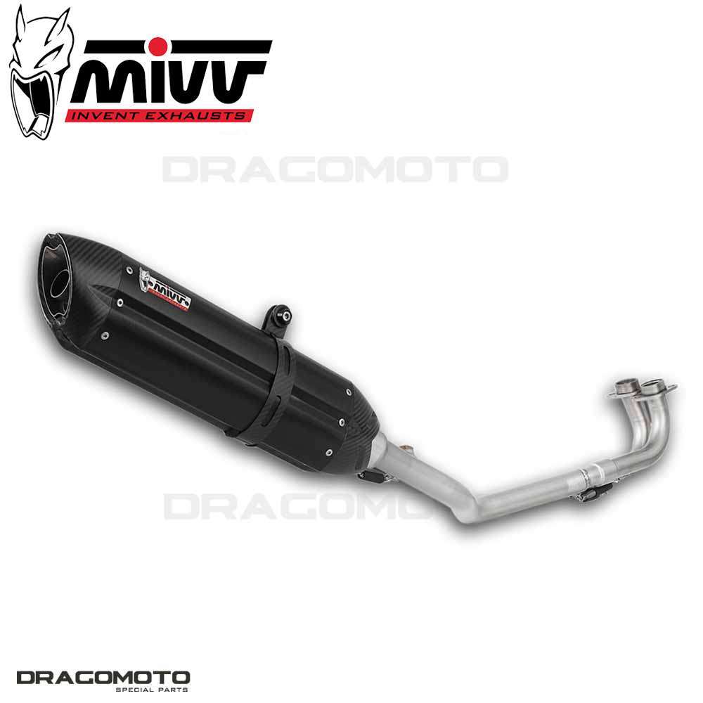 Full exhaust YAMAHA T-MAX 500 2005 2006 MIVV Suono Black