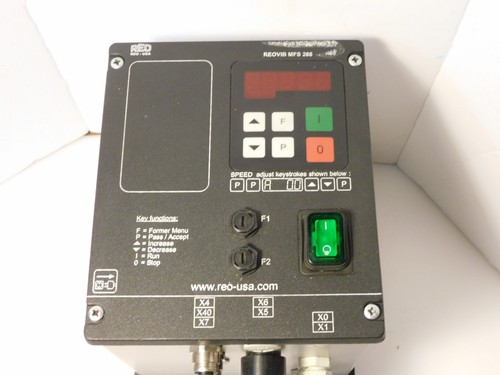 REO FREQUENCY CONTROLLER REOVIB MFS 268XL 110/240V 50/60Hz 12A - Picture 2 of 7