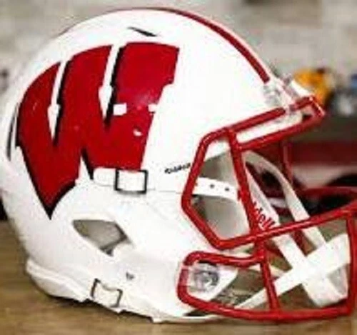 Casco lateral Wisconsin calcomanías/parachoques/rayas/envío gratuito hoy Foto 4 de 4