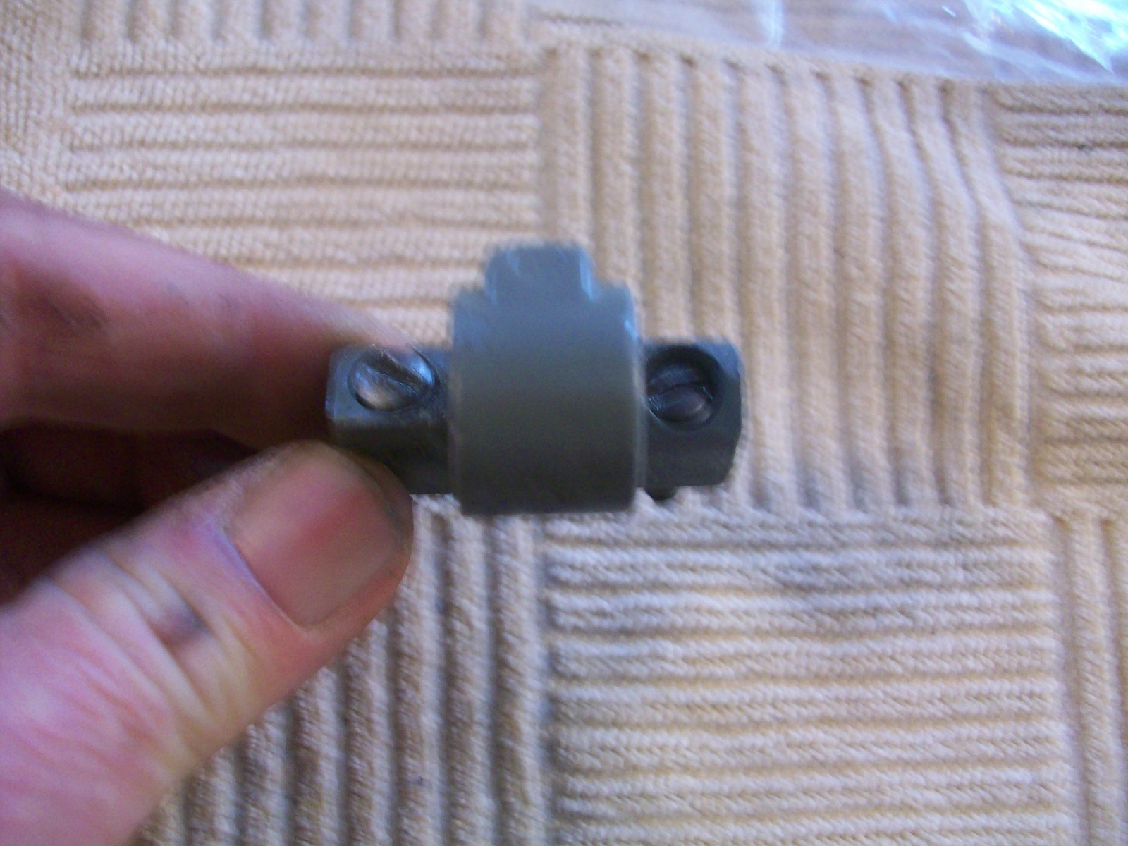 Alloy Tail Lead Screw Mounting Bracket from 6" Sears Craftsman Metal