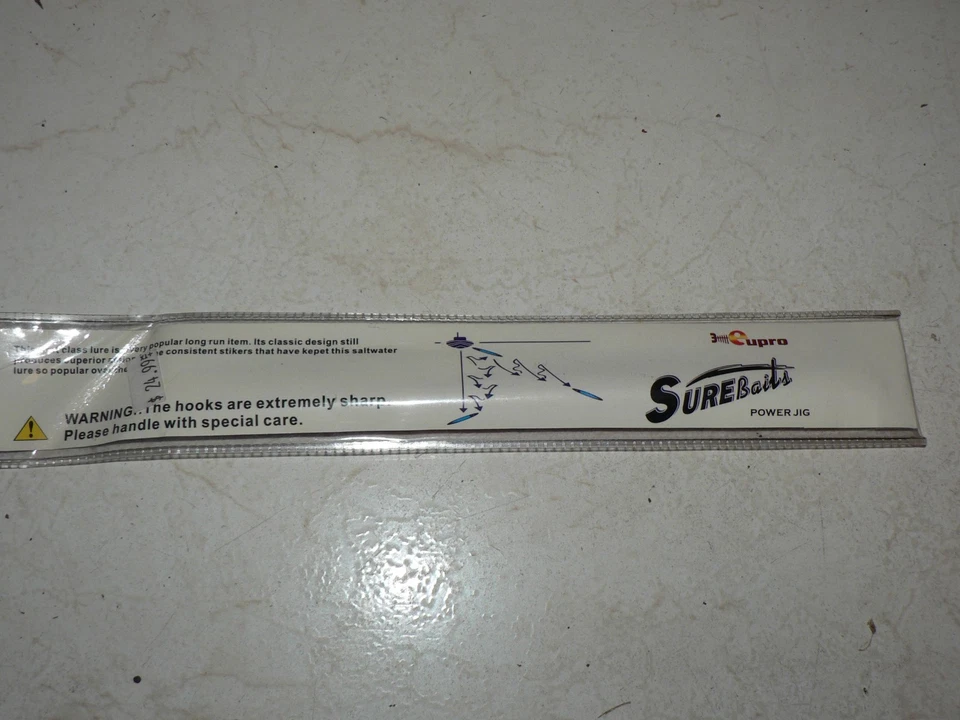 Nuevo Señuelo de Pesca Surebait Mar Profundo Agua Salada Alta Potencia Metal Plantilla Rojo 200g Foto 4 de 4