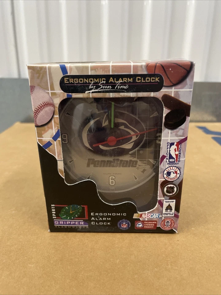 Ergonomic Vintage Alarm Clock by Sun Time Penn State Alarm Clock NEW Lot Of 25 - Image 4 of 4