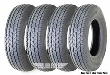 St17580d13 Trailer Tires Free Country 175 80 13 1758013 B78-13 Bias 6 Ply Set 4