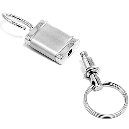 Jeep Liberty Satin Valet Keychain (Chrome) - Bild 3 von 3