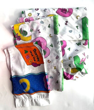 Vintage Barney Bed Sheet Set w/ Pillow