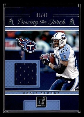 2017 Donruss Eddie George Derrick Henry #17 Passing the Torch Relic /49 UX8885