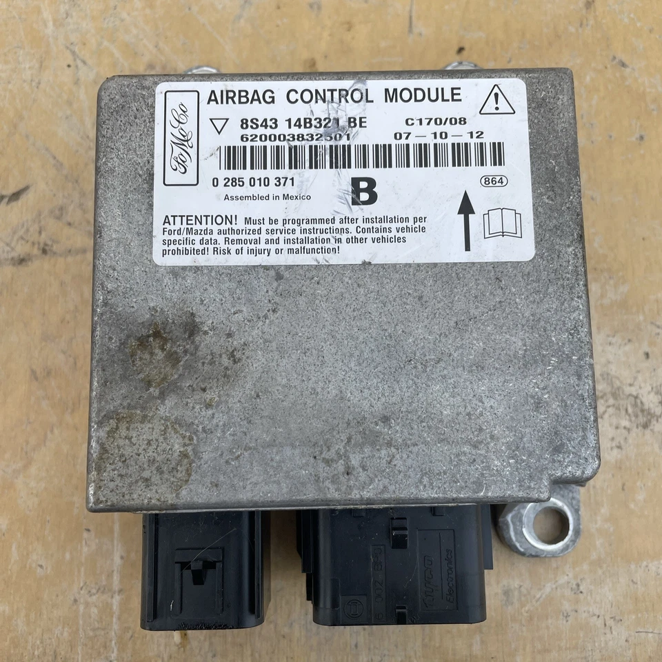 Módulo de control de bolsa para Ford Focus 9S43-14B321-CB 9S4314B321CB 2009 09 Foto 2 de 4