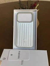 For Iphone 17 PRO Max Rimowa Silver Iphone Case Aluminum