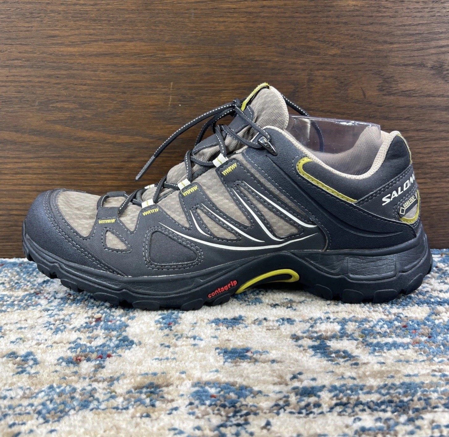 Scarpe da trekking Salomon Ellipse GTX trail running sneakers Gore Tex donna taglia 9 5